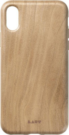 Laut PINNACLE - Coque en bois véritable pour iPhone XR (Bois de cerisier)