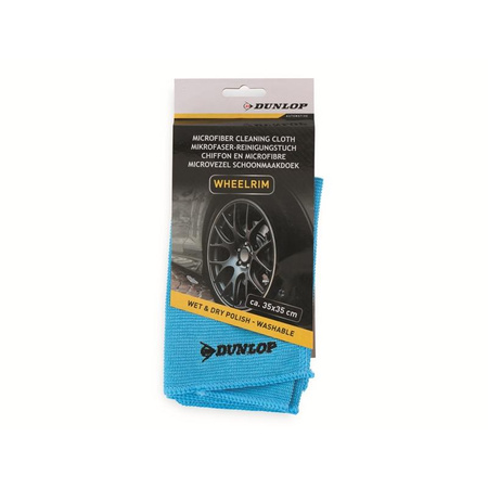 Dunlop - Mikrofasertuch für Autofelgen 35x35cm