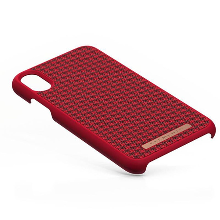 Nordic Elements Saeson Idun - Coque en matériau iPhone Xs / X (Rouge)