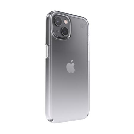 Speck Presidio Perfect-Clear + Ombre - pouzdro pro iPhone 13 s povrchovou úpravou MICROBAN (čiré/odstín atmosféry)