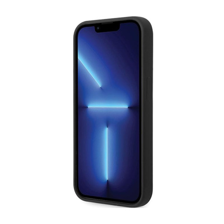 BMW Signature Liquid Silicone MagSafe - iPhone 14 Pro Max tok (fekete)