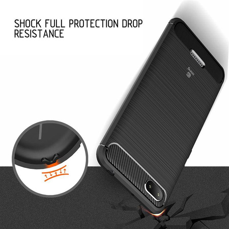 Crong Soft Armour Cover - Pouzdro pro Xiaomi Redmi 6A (černé)