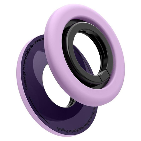Spigen Nano Pop MagSafe Phone Ring - Magnetický držák na prst s funkcí stojánku (Grape Purple)