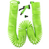 Kinzo - Spiral garden hose with couplings and gun included 30 m