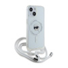Karl Lagerfeld Crossbody IML Karl Head MagSafe - iPhone 15 / 14 / 13 Case (Transparent)