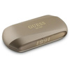 Guess Logo imprimé métallique allongé - TWS Casque Bluetooth + étui de chargement (or)