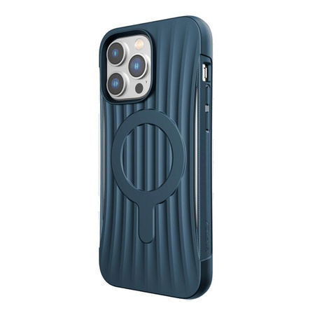 X-Doria Raptic Clutch MagSafe - Biodegradable iPhone 14 Pro Max Case (Drop-Tested 3m) (Marine Blue)