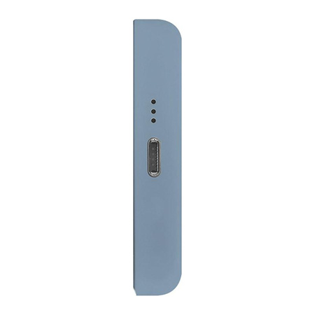 PURO Slim PowerMag Power Bank - 4000 mAh MagSafe Induktions-Powerbank (Powder Blue)