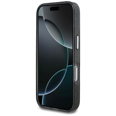 Etui do iPhone 17 Pro do MagSafe Karl Lagerfeld Glitter Oryginalne Czarne