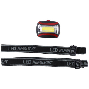 Dunlop - LED hiking head flashlight (red)