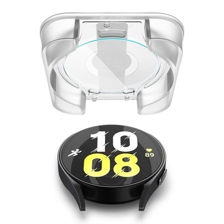 Spigen GLAS.TR EZ FIT 2-Pack - Tvrzené sklo pro Samsung Galaxy Watch 6 44 mm (2 ks)