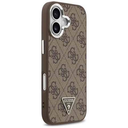 Guess 4G Triangle Logo MagSafe - Case iPhone 17 (brown)