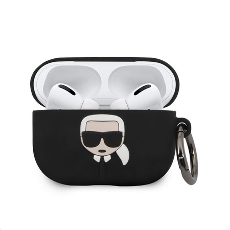 Karl Lagerfeld Bundle Ikonik - Etui pour Apple Airpods Pro + Power Bank avec miroir