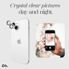 Case-Mate Aluminum Ring Lens Protector - Protective Glass for iPhone 15 / iPhone 15 Plus Camera Lens (Twinkle)