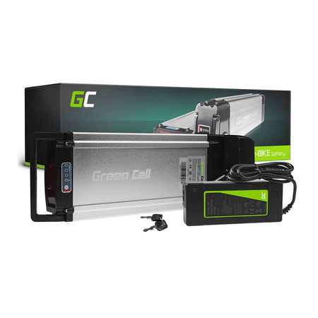 Green Cell - E-Bike akkumulátor töltővel 36V 12Ah 432Wh Li-Ion RCA