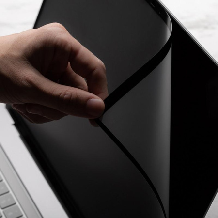 Moshi iVisor AG - Matte Bildschirmschutzfolie für MacBook Pro 14" (M3/M2/M1/2023-2021) (Schwarz/Klar/Matt)