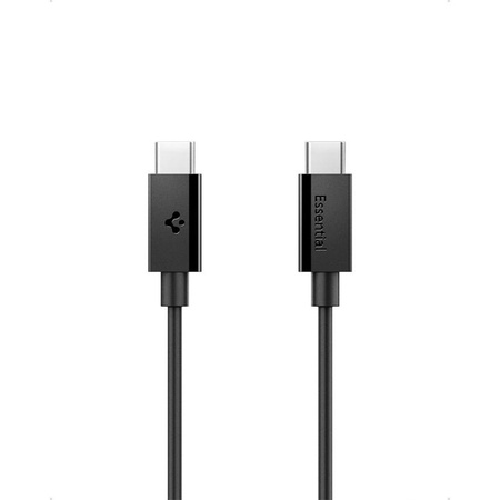 Spigen EB6010CC Essential - USB-C to USB-C Cable PD 60W 1m (Black)