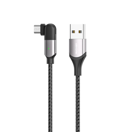 WEKOME WDC-142 Game Series - Kabel gamingowy USB-A do Micro USB 3A Obrót o 180° 1 m (Tarnish)