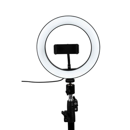 Grundig - LED kruhové světlo se stativem pro fotografie, selfie, make-up