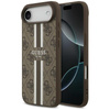 Guess 4G Printed Stripes MagSafe - iPhone Air Case (brown)