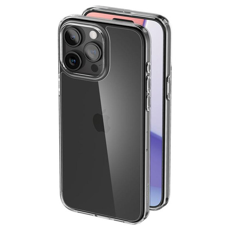Spigen Airskin Hybrid - Coque pour iPhone 15 Pro Max (Transparent)