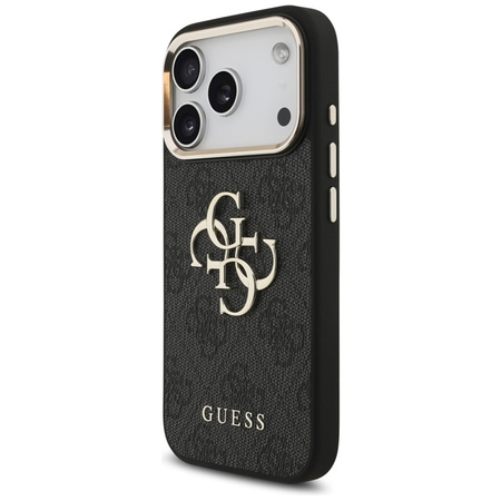 Guess 4G Big 4G Classic Logo - Case iPhone 17 Pro (Schwarz / Gold)