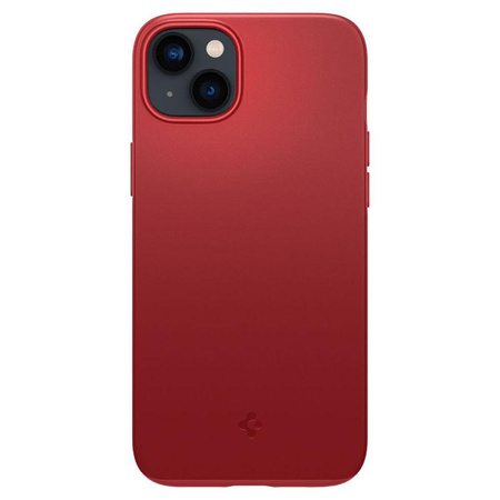Spigen Thin Fit - tok iPhone 14 készülékhez (piros)