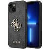 Guess 4G Big Metal Logo - pouzdro pro iPhone 14 Plus (šedé)