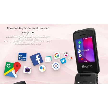 Energizer E282SC - Telefon 512MB RAM 4GB 2.8" 4G Dual Sim EU (Gold)