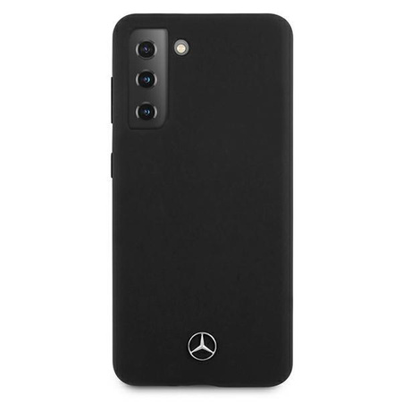 Mercedes Silicone Line - Tasche Samsung Galaxy S21 (Schwarz)