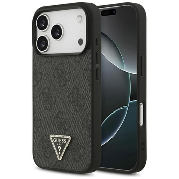 ETUI DO IPHONE 17 PRO do MAGSAFE GUESS CZARNE ORYGINALNE ELEGANCKIE MODNE