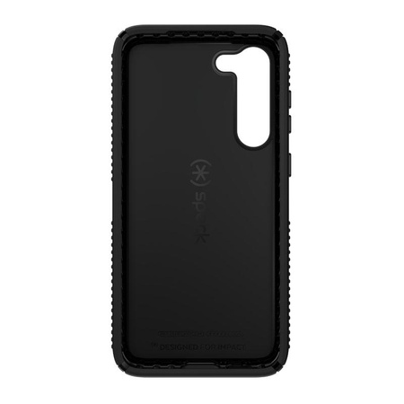 Speck Presidio2 Grip - Étui antidérapant pour Samsung Galaxy S23+ (Noir/Noir/Blanc)