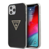 Guess Metallic Triange - Etui iPhone 12 / iPhone 12 Pro (czarny)
