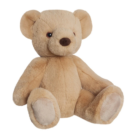 PLUSZOWY MIŚ TEDDY BEAR MASKOTKA BRĄZOWY MISIEK PRZYTULANKA ECO NATION 28CM