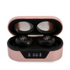 Guess True Wireless Earphones BT5.0 5H - sluchátka TWS + nabíjecí pouzdro (růžová)