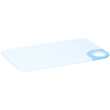 Plastic Cutting Board, Alpina with Handle, Blue