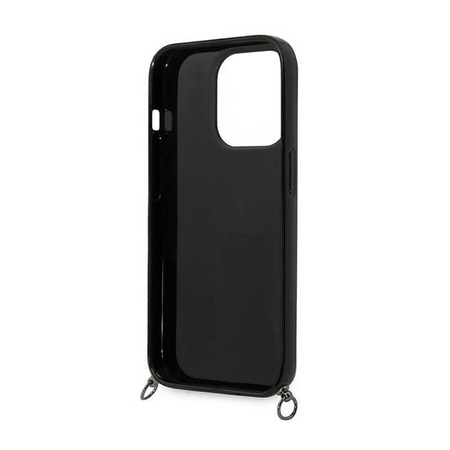 Karl Lagerfeld Color Stripes Strap - Etui iPhone 14 Pro Max (różowy)