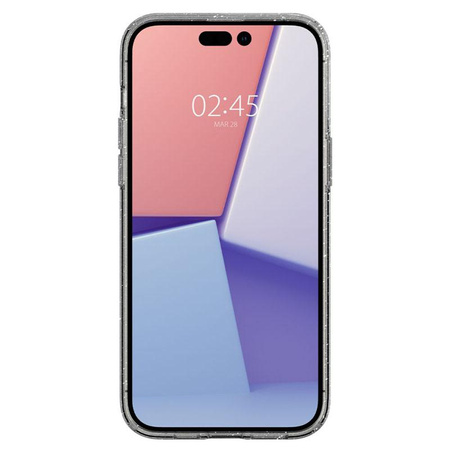 Spigen Liquid Crystal Glitter - tok iPhone 14 Pro készülékhez (átlátszó)