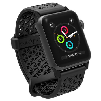 Catalyst Sport Band - Bracelet élastique pour Apple Watch 38/40/41 mm (Stealth Black)