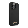 Guess szilikon Vintage - iPhone 14 Pro Max tok (fekete)