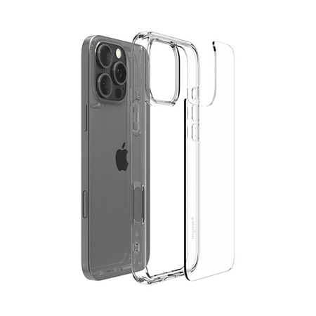 Spigen Ultra Hybrid - Hülle für iPhone 16 Pro (Transparent)