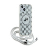 Karl Lagerfeld IML Crossbody Monogram Karl & Choupette Head MagSafe - iPhone 15 / 14 / 13 Case (Transparent)