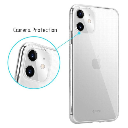 Crong Crystal Slim tok - iPhone 11 tok (átlátszó)