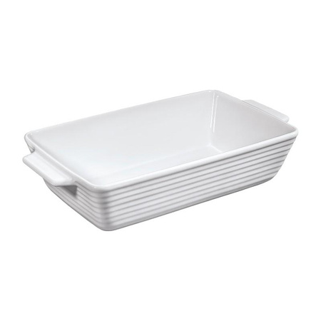Küchenprofi Burgundy – Porcelain roaster / rectangular baking dish 24×15×5.5 cm