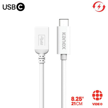 Kanex przejściówka z USB-C na USB żeński (21 cm)