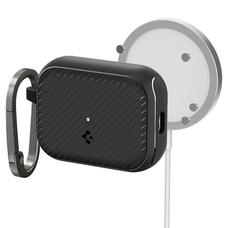 Spigen Mag Armor MagSafe - Étui pour Apple Airpods Pro 1 / 2 (Noir)