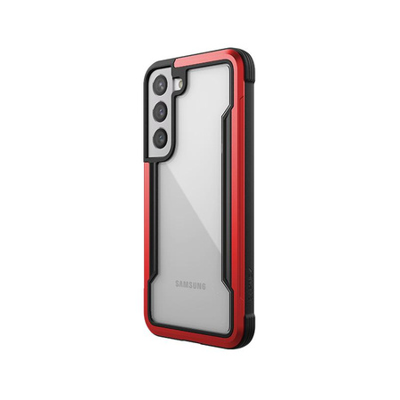 X-Doria Raptic Shield Pro - Samsung Galaxy S22 5G Case (Antimicrobial Protection) (Red)