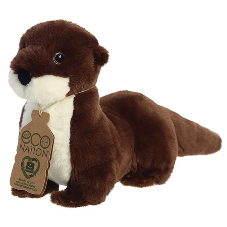 Eco Nation – Plush Toy / Cuddly River Otter 34 cm Eco-Friendly