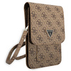 Guess Wallet 4G Triangle Logo Phone Bag - Smartphone and Accessory Bag (Brown)