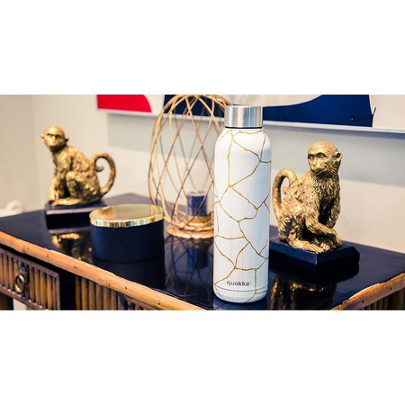 Quokka Solid - 630 ml stainless steel thermal bottle (Kintsugi)